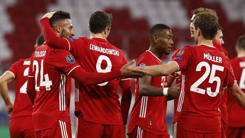 Mistr Ligy mistrů z minulé sezóny FC Bayern Mnichov porazil Atlético de Madrid 4: 0